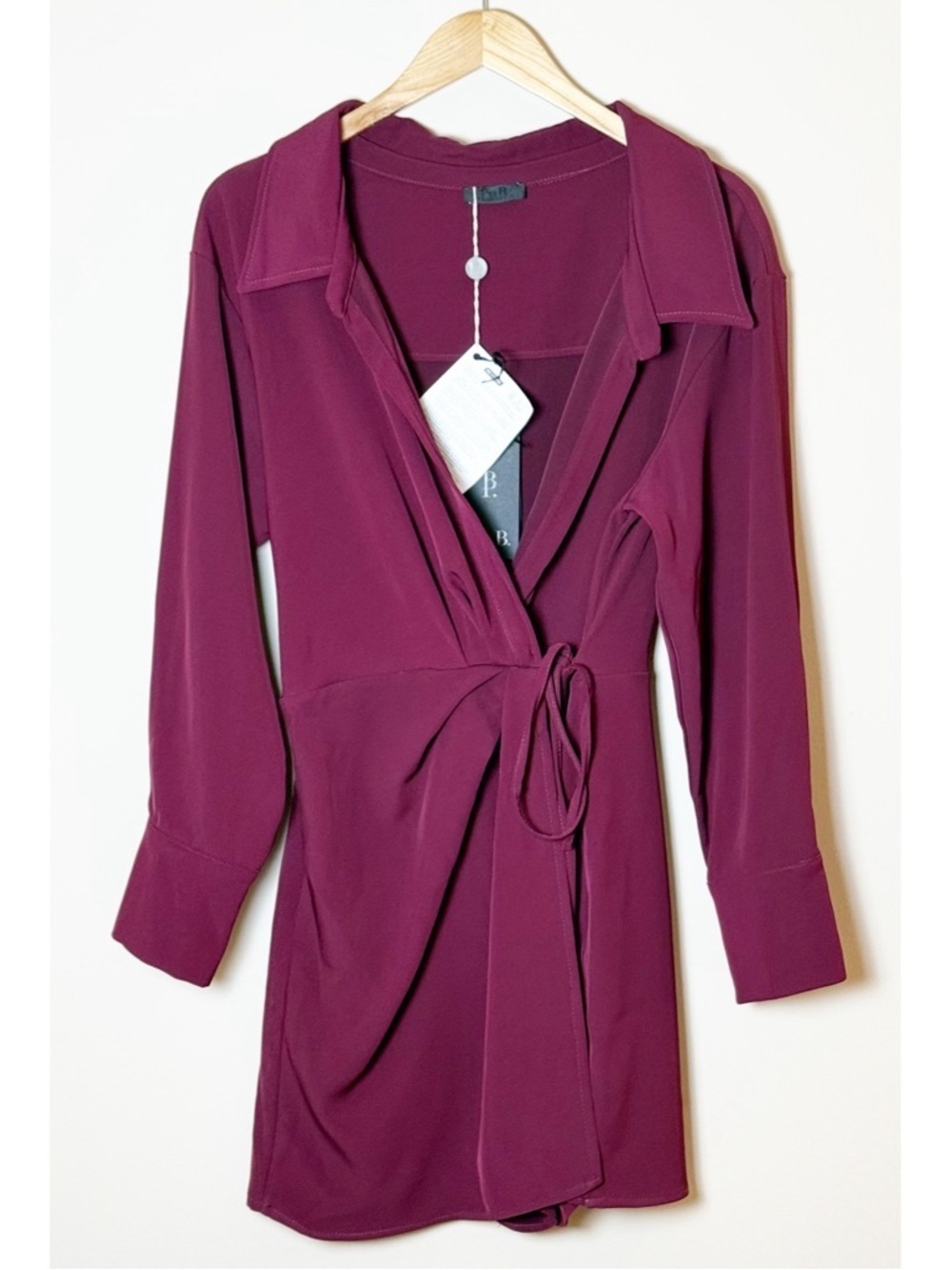 NWT Pia B. Concept Italian Wrap Romper Dress - size M